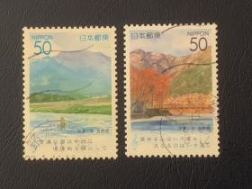 日本地方信销邮票一套（99）