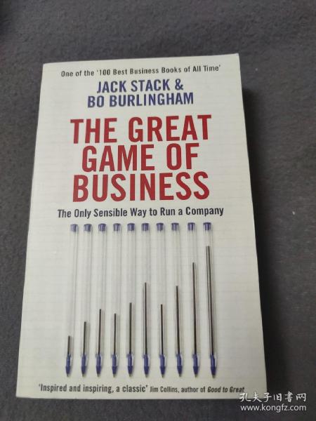 The Great Game of Business: The Only Sensible Way to Run a Company