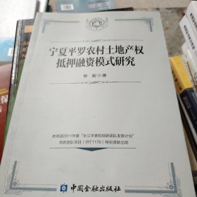 宁夏平罗农村土地产权抵押融资模式研究