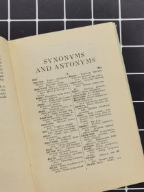 PITMAN'S BOOK OF SYNONYMS AND ANTONYMS