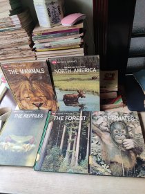 LIFE NATURE LIBRARY（生命自然图书馆）the mammals.the america.the reptiles.the forest.the primstes共5册合售