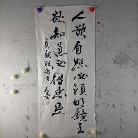 【刘金玄】（武汉民政职业学院）《书法报》流出大学生参展或参赛作品96x42cm