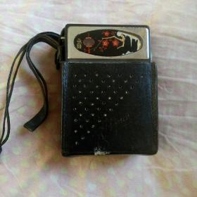 咏梅605袖珍晶体管收音机