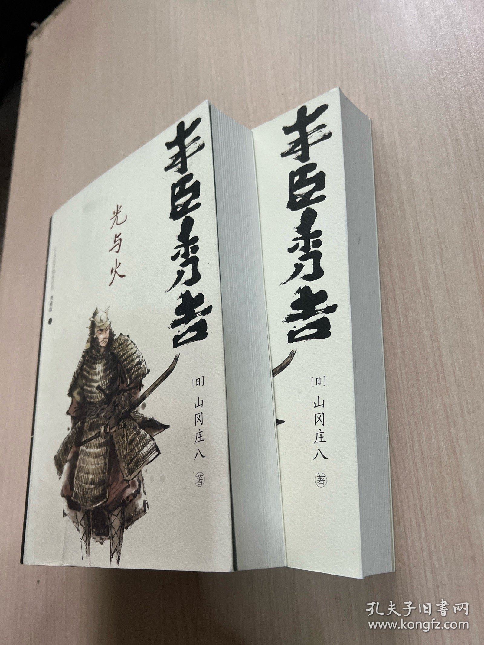 日本战国群雄系列（典藏版）丰臣秀吉:光与火（上下册）（内页干净整洁，无笔记，一版一印）