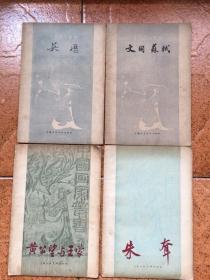 50/60年代（中国画家丛书）黄公望与王蒙 *潘天寿王伯敏著/朱耷* 谢稚柳 著/文同苏轼*于风/吴历*  邵洛羊/四册合售  品好如图