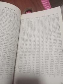 控制测量计算基本用表