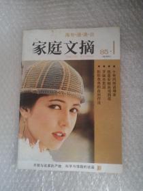 家庭文摘  创刊号