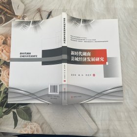 新时代湖南县域经济发展研究