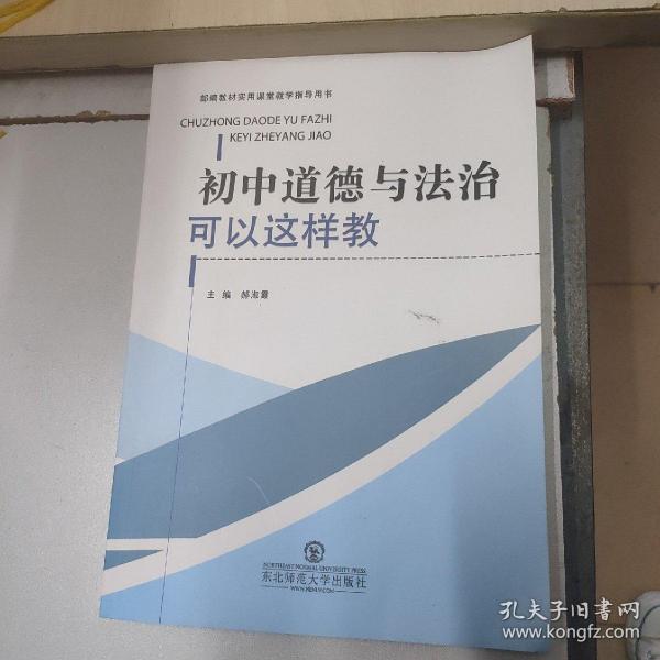 初中道德与法治可以这样教部编教材实用课堂教学指导用书