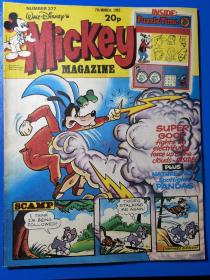 英文原版 米老鼠杂志 1981年总第277期