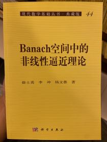 Banach空间中的非线性逼近理论