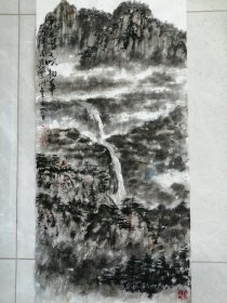 手绘国画东风习习唤物华