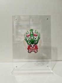 新中式皮影摆台脸谱牛皮雕刻