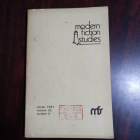 modern fiction studies（现代小说研究）1987.4