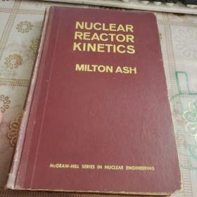 NUCLEAR REACTOR KINETICS 核反应推动力学  精装  原版英文书  以图为准