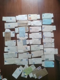 80年代实寄封，均带有原信函。共41亇合售。