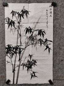 罗虹老师写意墨竹