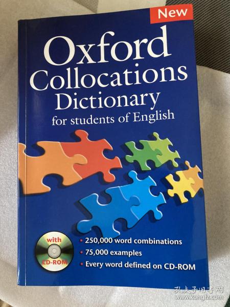 Oxford Collocations Dictionary New Edition Dictionary (Book+CD) 牛津英语搭配词典 英文原版