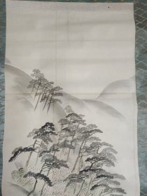 日本名家绘画：横山清晖·书画作品（125*46）（058）