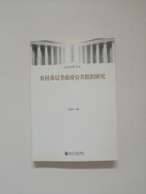 农村基层非政府公共组织研究