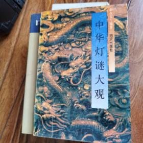 中华灯谜大观
