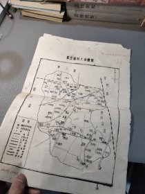 张汪镇村庄示意图一张