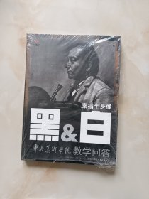 黑&白.中央美术学院教学问答：素描半身像