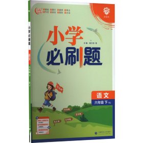 小学必刷题 语文六年级下 RJ人教版（配秒刷难点、阶段测评卷）理想树2022版