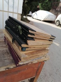 国营昆明机床厂二十世纪五十年代至八十年代期间的工具、刀具、公差、实施图纸九大本，难逢难得。