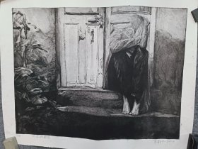中央美院付院长，苏新平版画作品