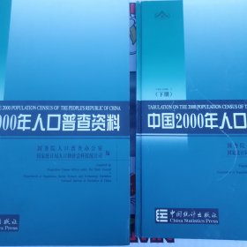 中国2000年人口普查资料 中下两册