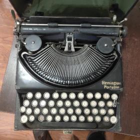 民国时期-Remington-portable打字机（美国制造，机械式，手动）