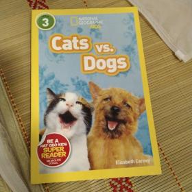 National Geographic Readers: Cats vs. Dogs猫与狗