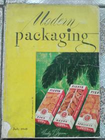 民国 现代包装1948年第7期 MODERN PACKAGING 多广告