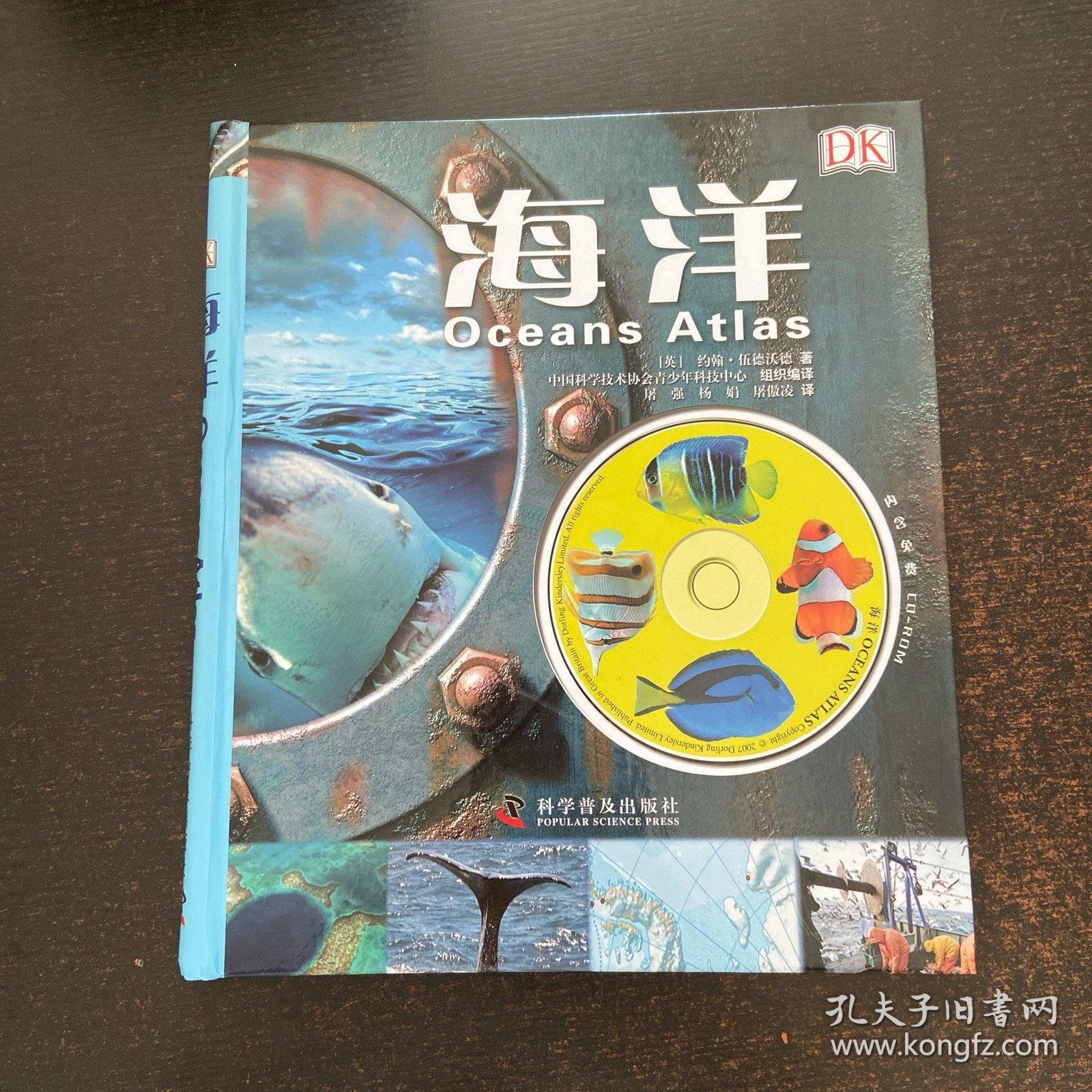英国DK透视科普书系列：海洋【附光盘】
