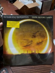 现货包邮 breaking benjamin dark before dawn黑胶唱片LP全新未拆封 拍下不接受退款，全新未拆封唱片，所有唱片运输痕迹在所难免，不承担唱片内部不可见问题，如跳针、有炒豆声、划痕等问题！不承担运输冲顶、小折角等，偏远地区不包邮！