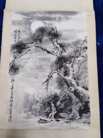 著名画家..谢纯潔.花鸟画原作