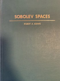 Sobolev spaces 线装 近全新