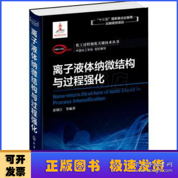 化工过程强化关键技术丛书离子液体纳微结构与过程强化