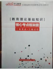 中公教育  安徽省教师招聘考试考用教材（教育理论基础知识）核心考点框架图(三维)