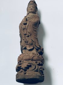 木雕观音