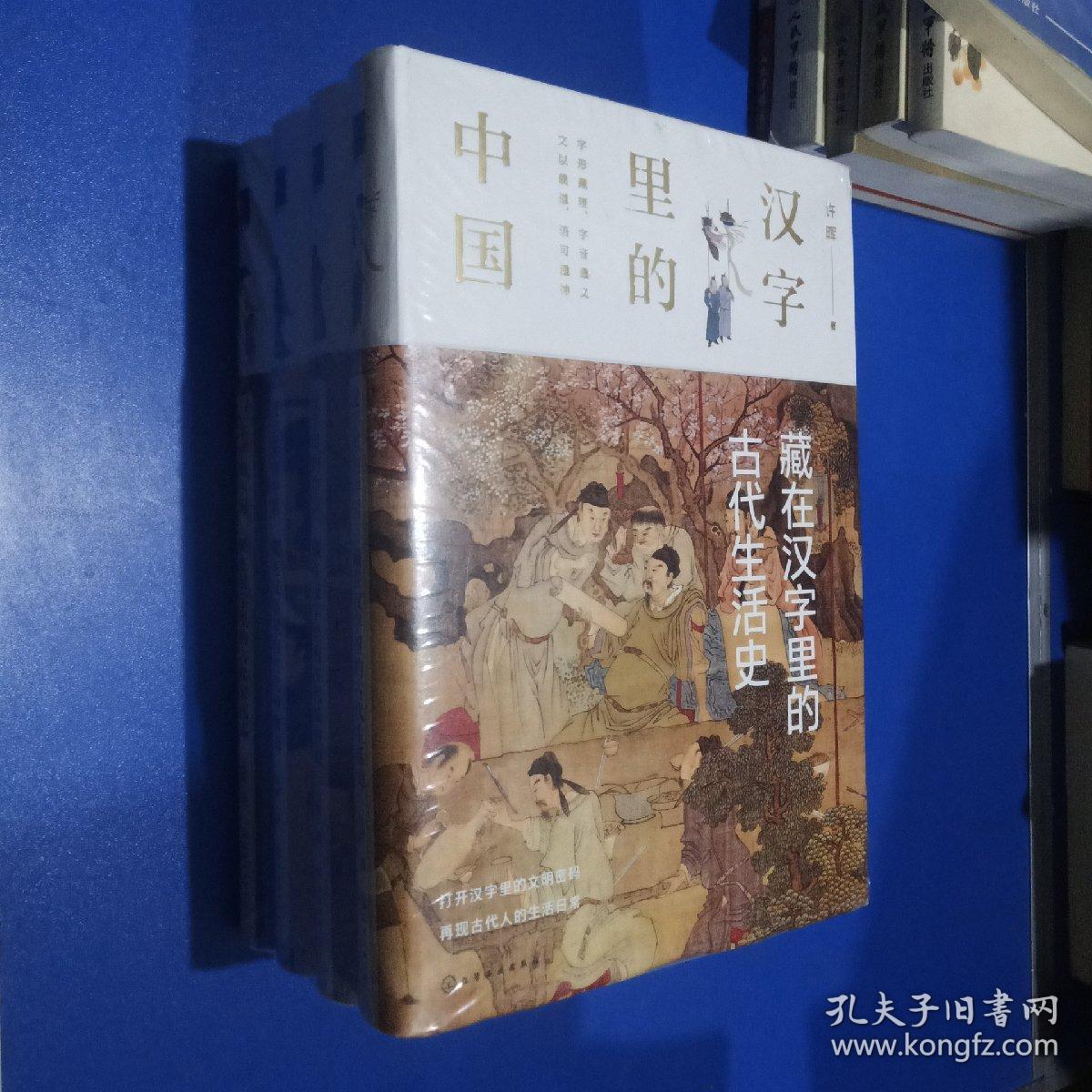 汉字里的中国:藏在汉字里的古代家国志、藏在汉字里的古代博物志、藏在汉字里的古代风俗史、藏在汉字里的古代生活史（四本合售）（全新未拆封）