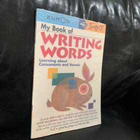 My Book of    
Writing Words