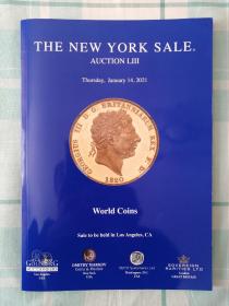 美国纽约原版老金币、银币、纪念币画报（本人不懂外语）