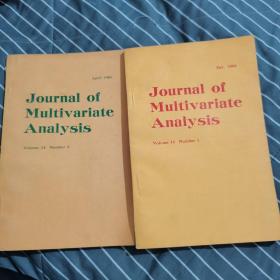 多元分析杂志1987年1-2