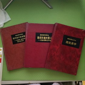 建成环境的意义：非言语表达方法、现代设计的先驱者：从威廉·莫里斯到格罗皮乌斯、建筑美学（建筑理论译丛）3本合售