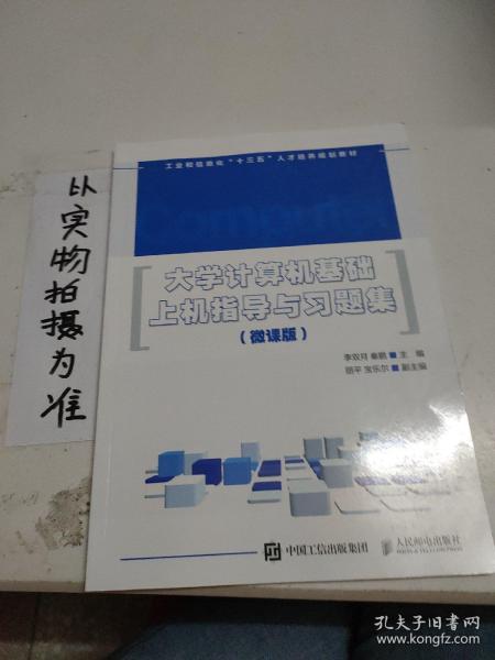 大学计算机基础上机指导与习题集（微课版）