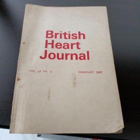 british heart journal vol.47 No 2 19802 英国心脏杂志