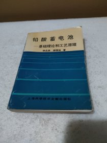 铅酸蓄电池:基础理论和工艺原理【品如图】