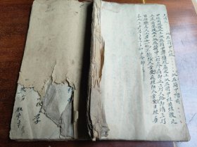 大开本清代手绘图写医书 ​疑难杂症，八冷症 ​小儿风痰丸制法 ​清脾凉血方 ​看图看病全身病痛一目了然等等稀少内容40筒子页写满规格25/15CM